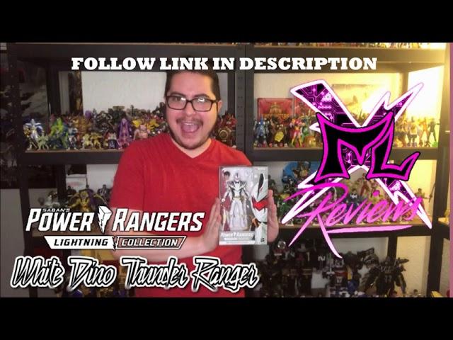 White Dino Thunder Ranger - Lightning Collection - Morphin' Legacy Reviews