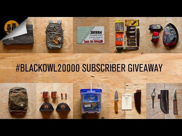 20,000 Subscriber Official Giveaway | Black Owl Outdoors  [CLOSED]