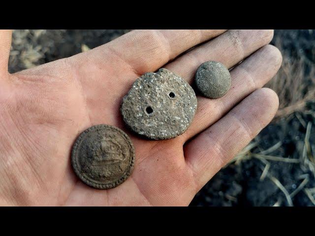 В Центре Воронежской области. Коп в распашке. Эхо войны и другие приключения...