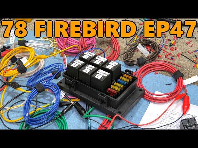 Rewiring the Engine and Dash of an Engine Swapped 1978 Firebird (Ep.47)