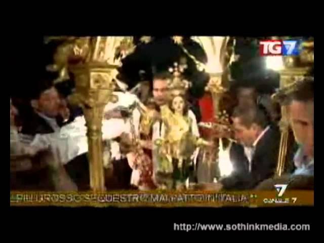 TG7 Roberto Centrone servizi festa San Vito Polignano a Mare.avi