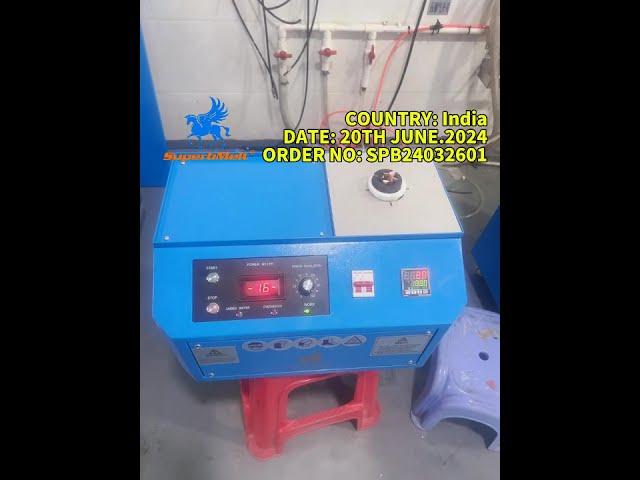 SuperbMelt Mini Gold Melting Furnace Test--SPB24032601--India