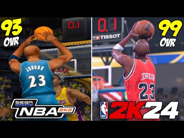 Game Winner With Michael Jordan In Every NBA 2K!