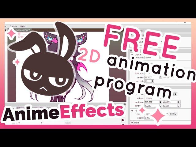 Intro To AnimeEffects (2D Animation Tool)