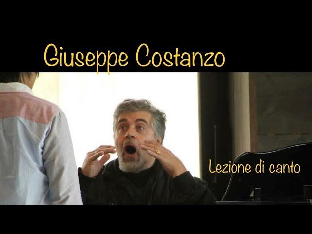 Lezione di Canto Giuseppe Costanzo