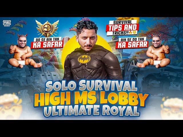 Rank#1 Solo Survival | Everything's Impossible Until Somebody Does It | Pubg Mobile | How Brand