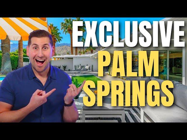 The Top 3 LUXURY Neighborhoods In Palm Springs!