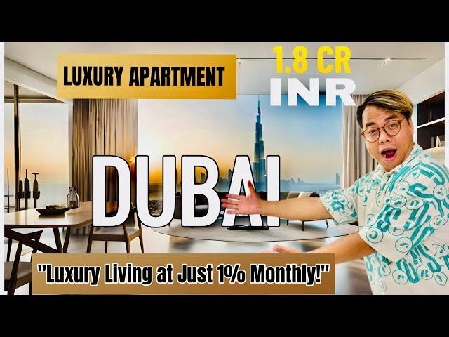 Now you can buy apartments in Dubai just paying 1% per months 1bhk apartments price in Dubai.