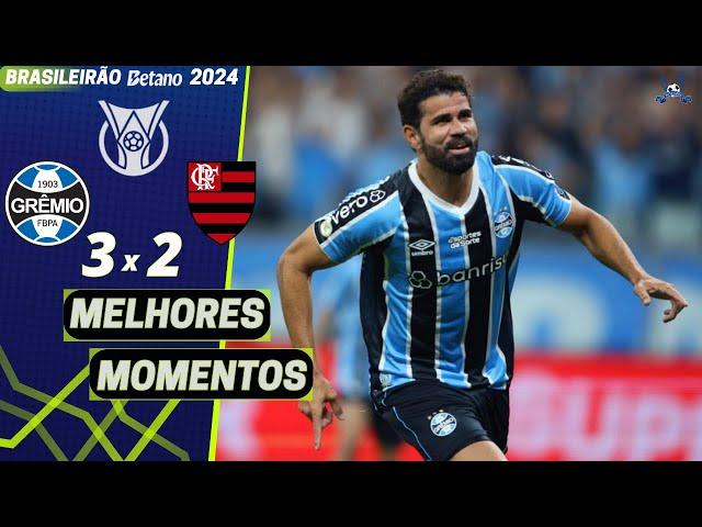 Grêmio x Flamengo | Melhores Momentos | Brasileirão 2024