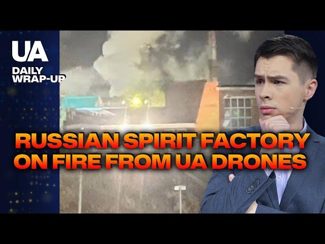 Strategic Spirit Plants on Fire in Russia From Ukrainian Drones | Wrap-up