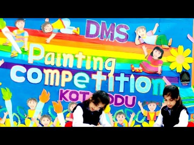 Painting Competition. 2023.        Danish Montessori School | DMS| Kot Addu.