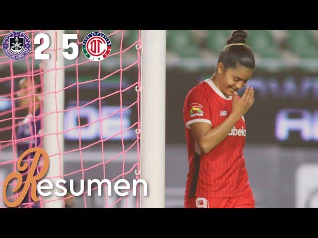 MAZATLÁN 2-5 TOLUCA J16 |  GOLES de las DIABLAS que no pierden la fe