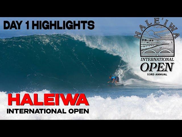 HALEIWA INTERNATIONAL OPEN DAY 1 HIGHLIGHTS