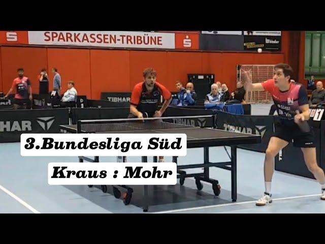 Starkes Match mit Super Ballwechseln J.Mohr(2287TTR) : L.Kraus(2187TTR)