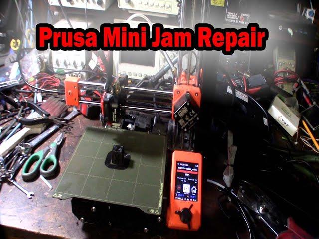 Prusa Mini+ Filament Jam under extrusion troubleshooting repair Mini Jamming