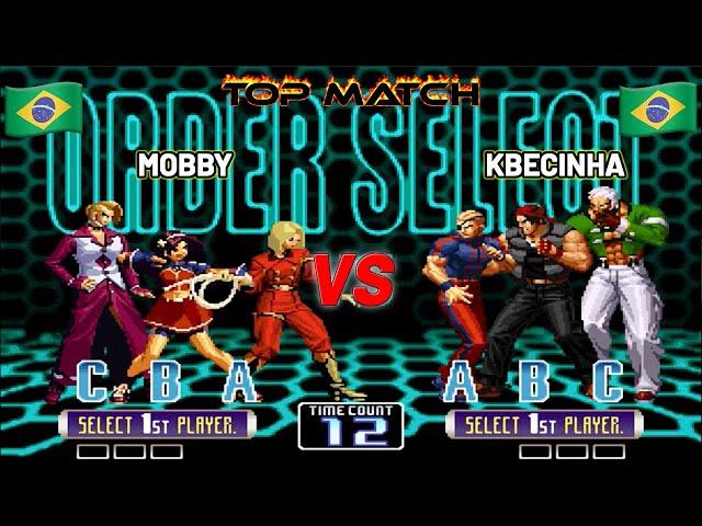 MESTRE KBECINHA ACEPTA DESAFIO DE TOP MOBBY ¡SUPER BATALLA!  KOF 2002