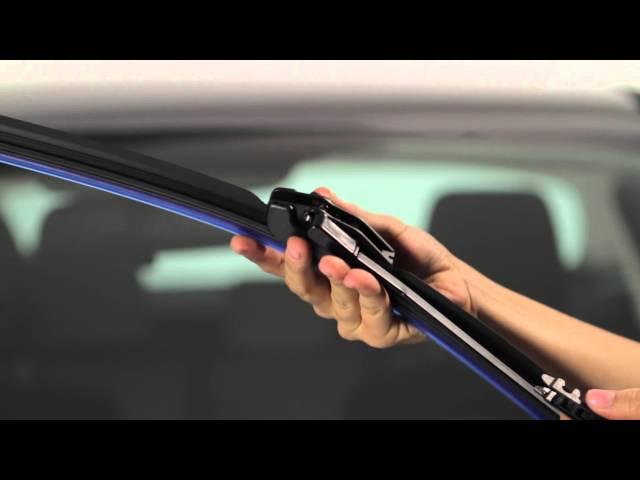 Rain-X Latitude Wiper Blade Installation - Large Pin Arm