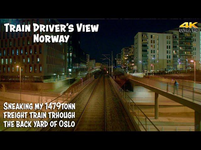 4K CABVIEW: Sneaking my train through the neighborhood