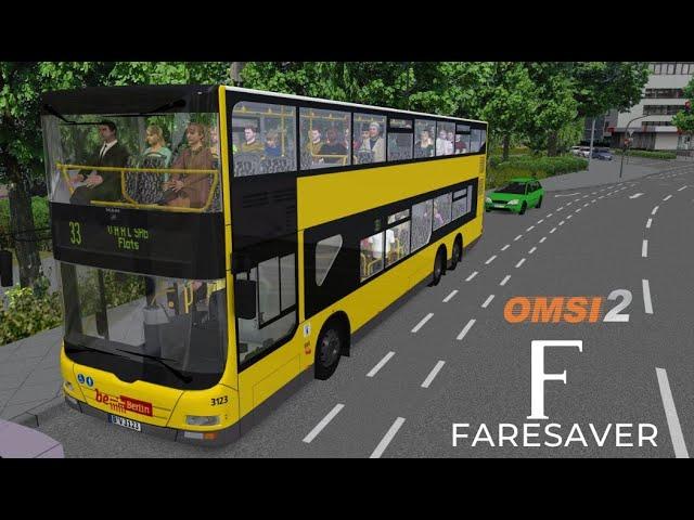 Omsi 2: A DL05 on trial in Aachen on the Line 33 | BCS Faresaver | Collisions on