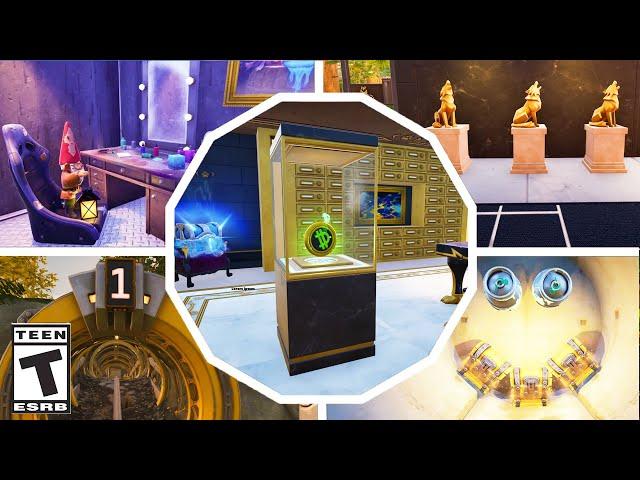 All secret locations & Vaults in Fortnite Chapter 6 Season 2 map Update