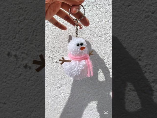 Quick and easy  diy Christmas gift idea ! #christmas #keychain #shorts