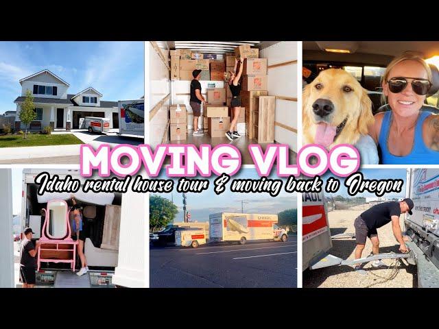 MOVING VLOG #2 // Idaho House Tour & Moving Back to Oregon