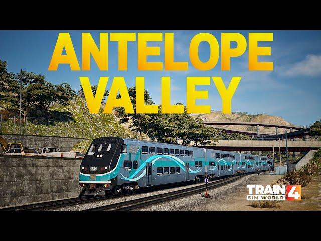 TSW4 | Metrolink's 'Antelope Valley Line' | First look | #trainsimworld4