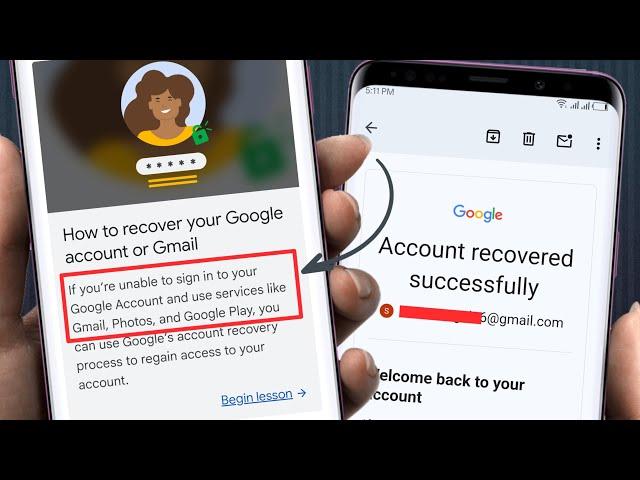 How to Recover Gmail Account without Verification Code Password & Phone Number 2024