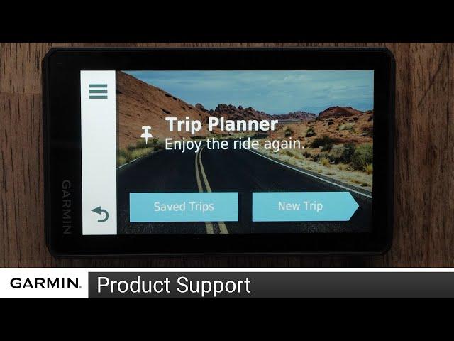 Support: Using the Trip Planner