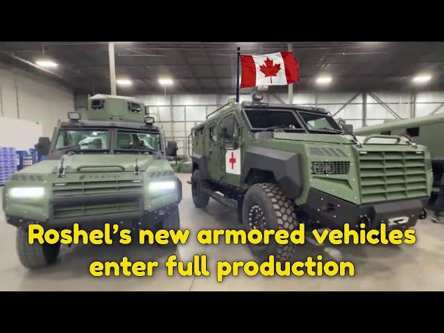 Roshel’s new armored vehicles enter full production