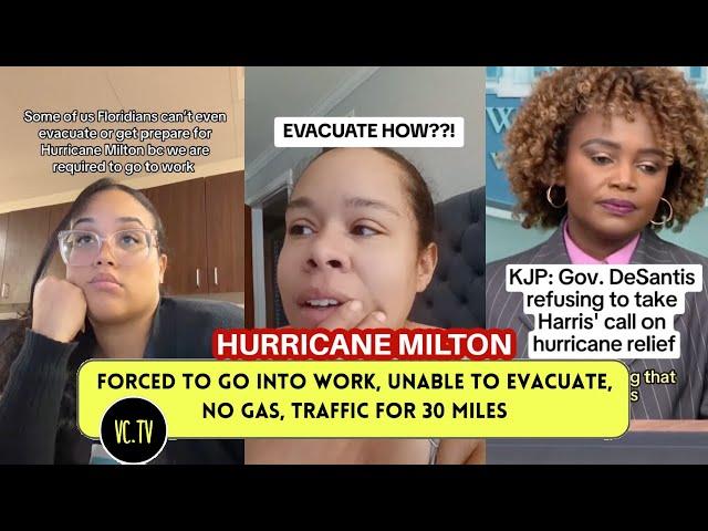 Tiktok Rants: Hurricane Milton...She's required to go into work!