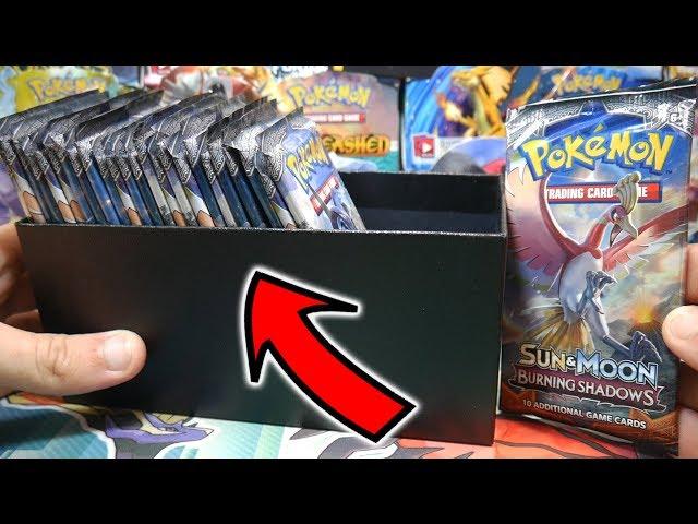 SO MANY FULL ARTS!! OPENING 25x POKEMON BURNING SHADOWS BOOSTER PACKS!! - BoosterKings