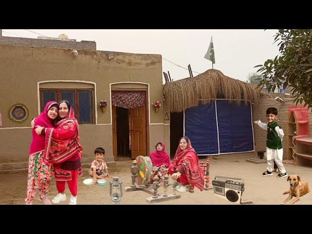 Very Unique Woman Village Life Pakistan | Traditional Village Food | Old Culture | Village Sham