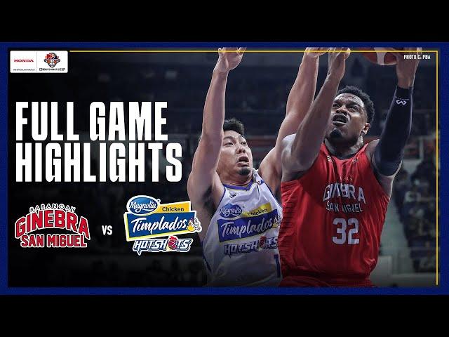 BRGY. GINEBRA vs. MAGNOLIA | FULL GAME HIGHLIGHTS | PBA SEASON 49 COMMISSIONER’S CUP | DEC. 25, 2024