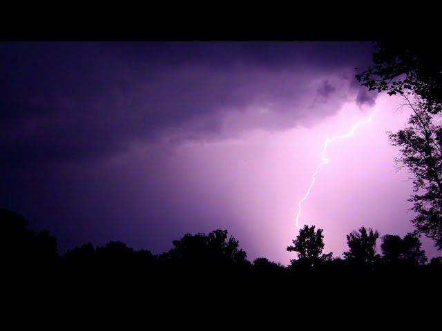 Heavy Thunderstorm Sounds | Relaxing Rain, Thunder & Lightning Ambience for Sleep | HD Nature Video