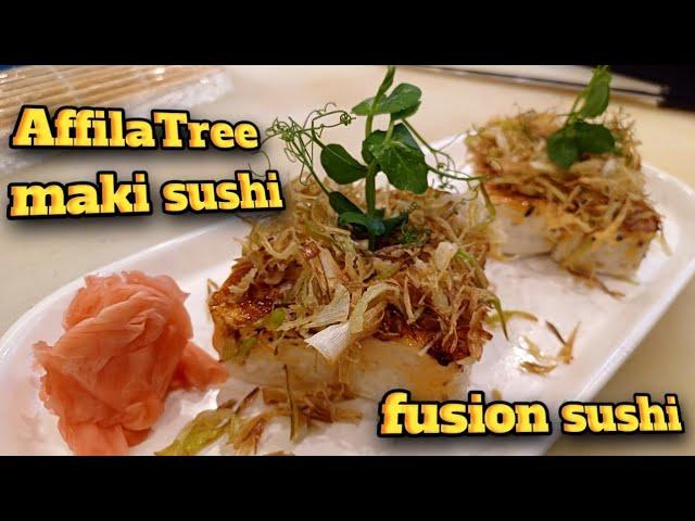 Affila tree maki sushi #treeoflife new fusion sushi