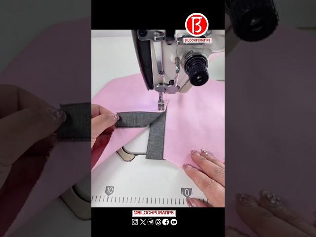 How to make a hidden placket