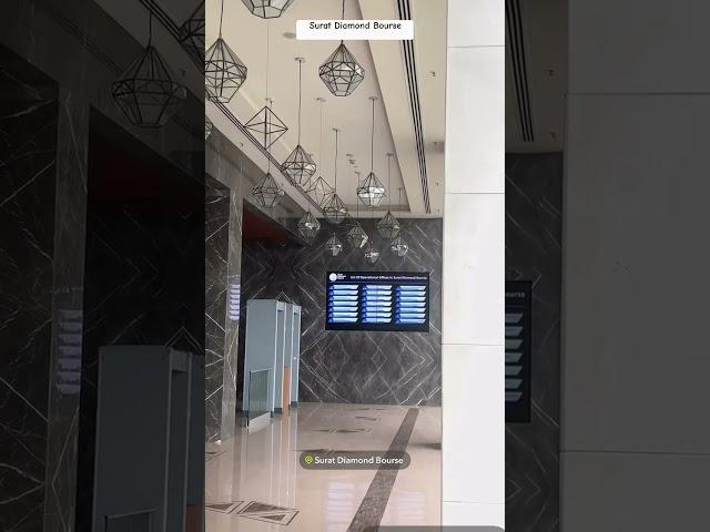 Surat Diamond Bourse #surat #work #finance #reels #shortvideo #facts #insideout #india #factory #nyc