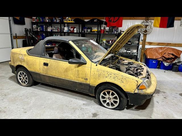 Can my $250 Geo Metro Be Resurrected? (Abandoned Car Challenge)