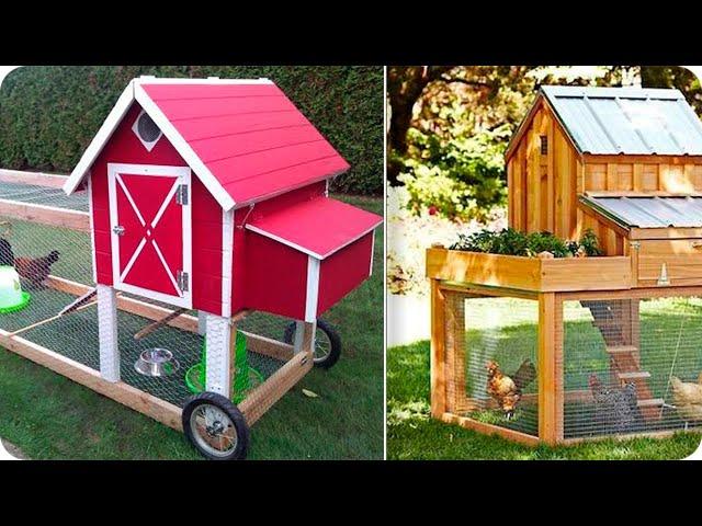 30 Great ideas to make a portable chicken coop in your backyard