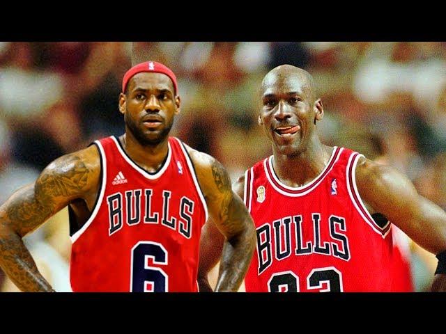 LeBron James Meets Michael Jordan In 1995–96