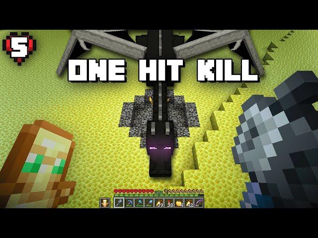 One Hitting Every Boss In Hardcore Minecraft