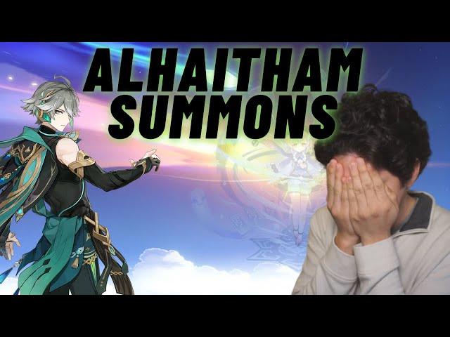 The WORST Alhaitham summons to make you feel better about yourself