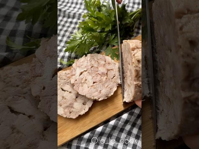 Домашняя ветчина элементарно 