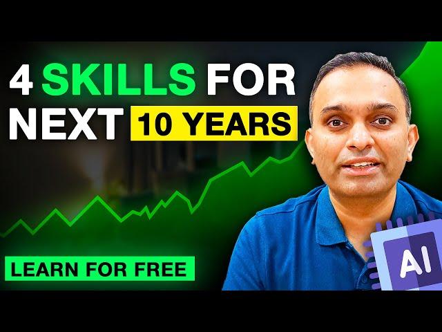 4 High Paying Skills for Next 10 Years + FREE Learning Material 2024 | Top Skills | Best Skills 2024