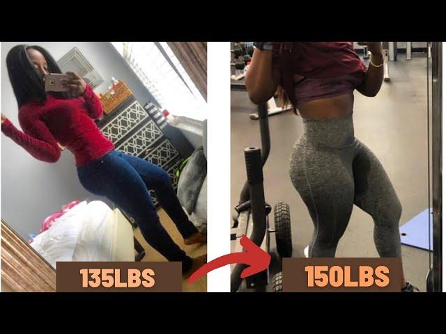 How I Gained 15lbs of Muscle and COMPLETELY Transformed my Body Slim to FIT THICK || SusieB