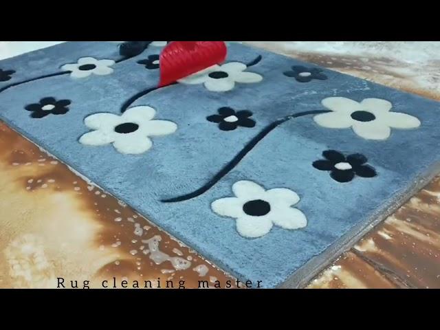 continue  scrapping flower carpet cleaning completion#asmr #satisfying #fastforward