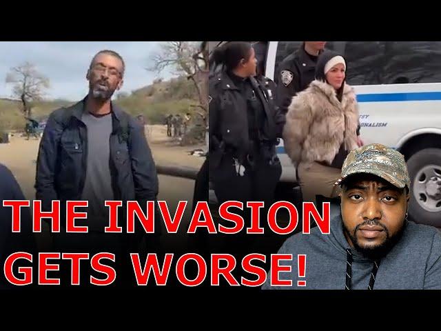 Illegal Immigrant WARNS Journalist 'Soon You’re Going To Know Who I Am' As Migrant BRAWLS BREAKOUT!