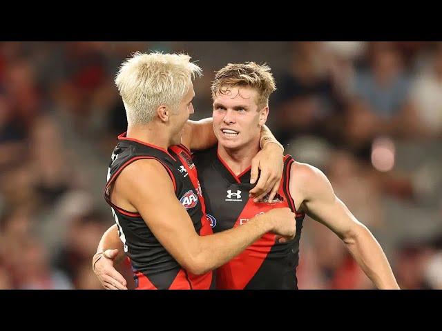 Ben Hobbs AFL Debut Highlights (15 Disposals, 5 Tackles)