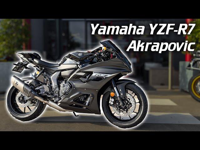 2024 Yamaha R7 With Akrapovic